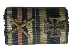 Wurde &uuml;ber den Orden getragen.