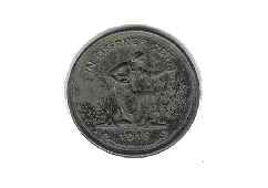 Dieses bekam man w&auml;hrend des I. Weltkrieges nach dem Motto: "Gold gab ich f&uuml;r Eisen!"(R&uuml;ckseite)