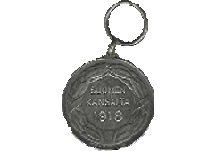 Ein Orden in finnischer Sprache (Vorderseite)