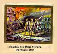 Einnahme von Brest-Litowsk. 26. August 1915