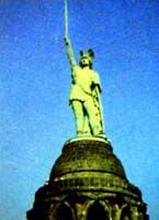 Denkmal zur Erinnerung an die Schlacht im Teutoburger Wald